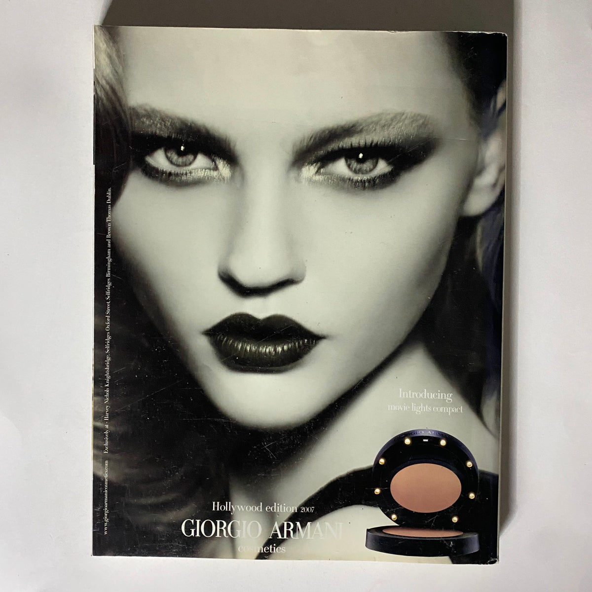 Vogue UK Magazine March 2007 Daria Werbowy Cover No Label VG