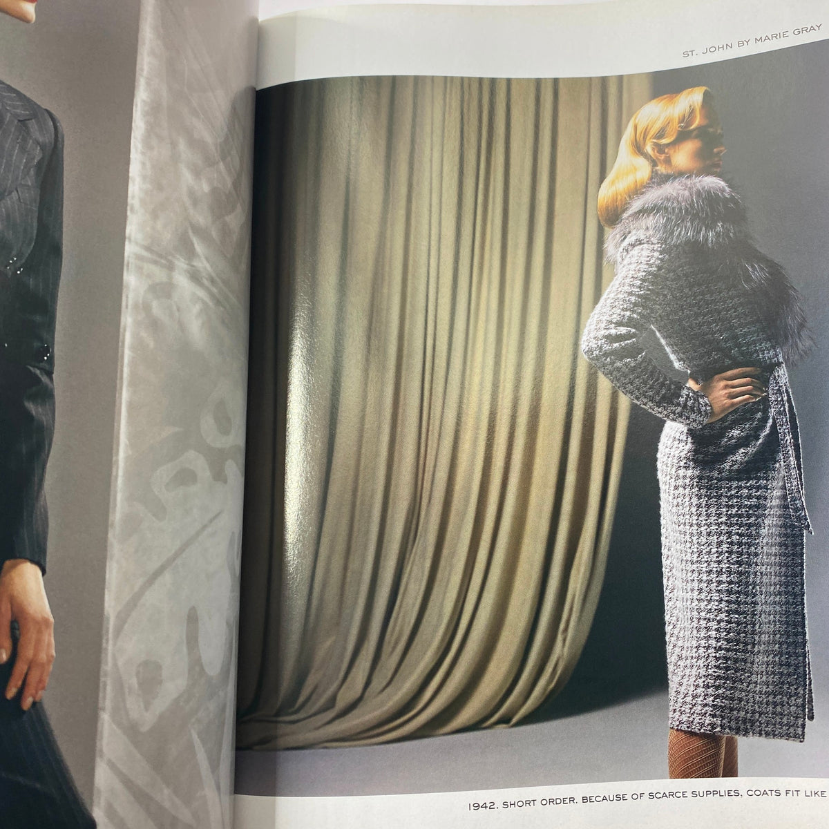 Fashion editorial from Vogue Magazine September 2003, featuring models in stylish attire and highlighting key fashion trends.