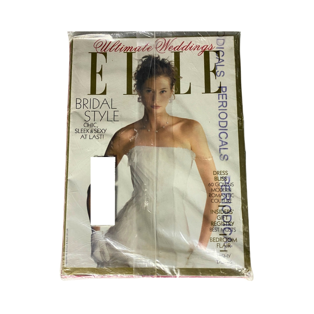 Elle Magazine April 2002 Rebecca Romijn Cover Sealed / New