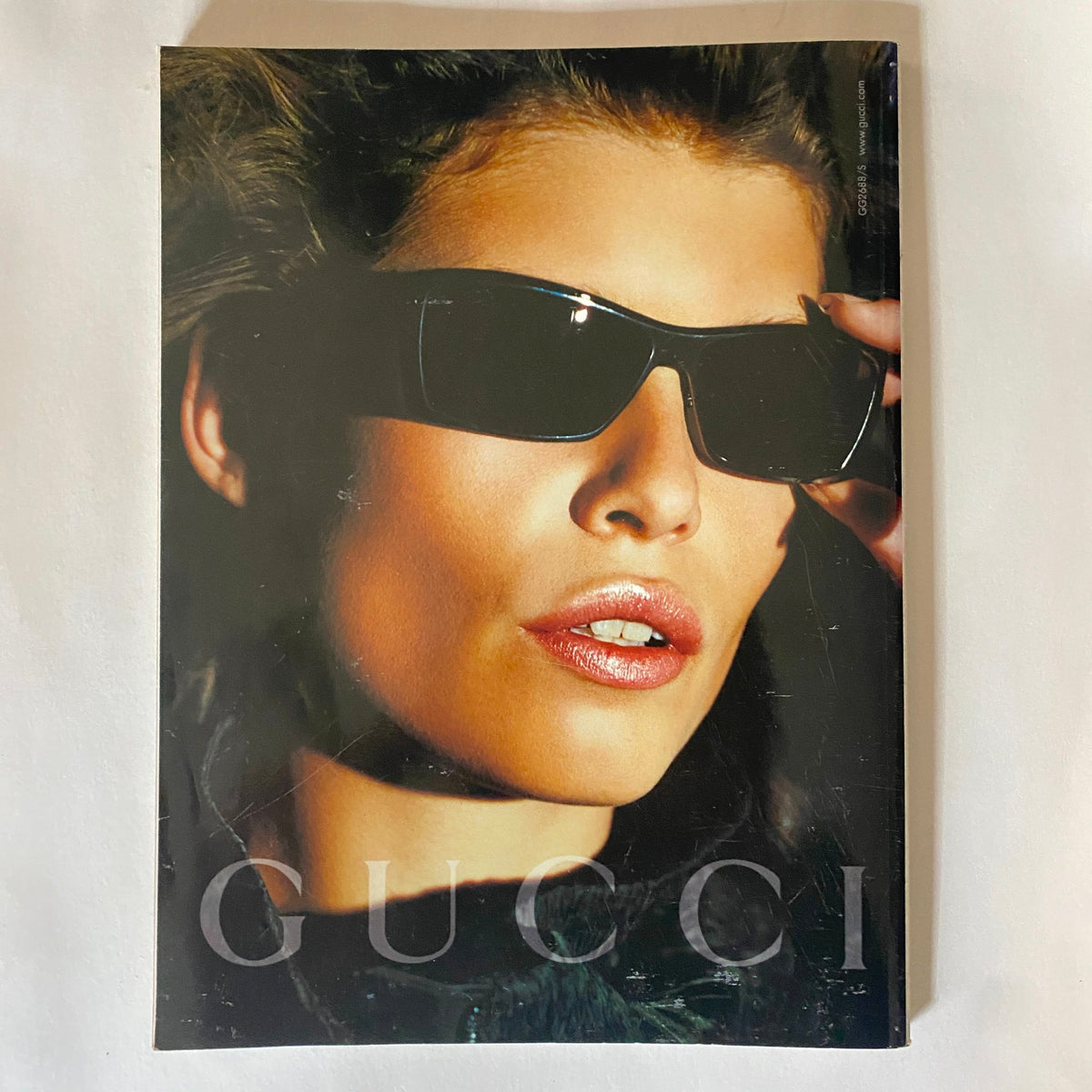 Harpers & Queen Magazine May 2003 cover with a glamorous model wearing sunglasses, emphasizing luxury fashion and beauty.