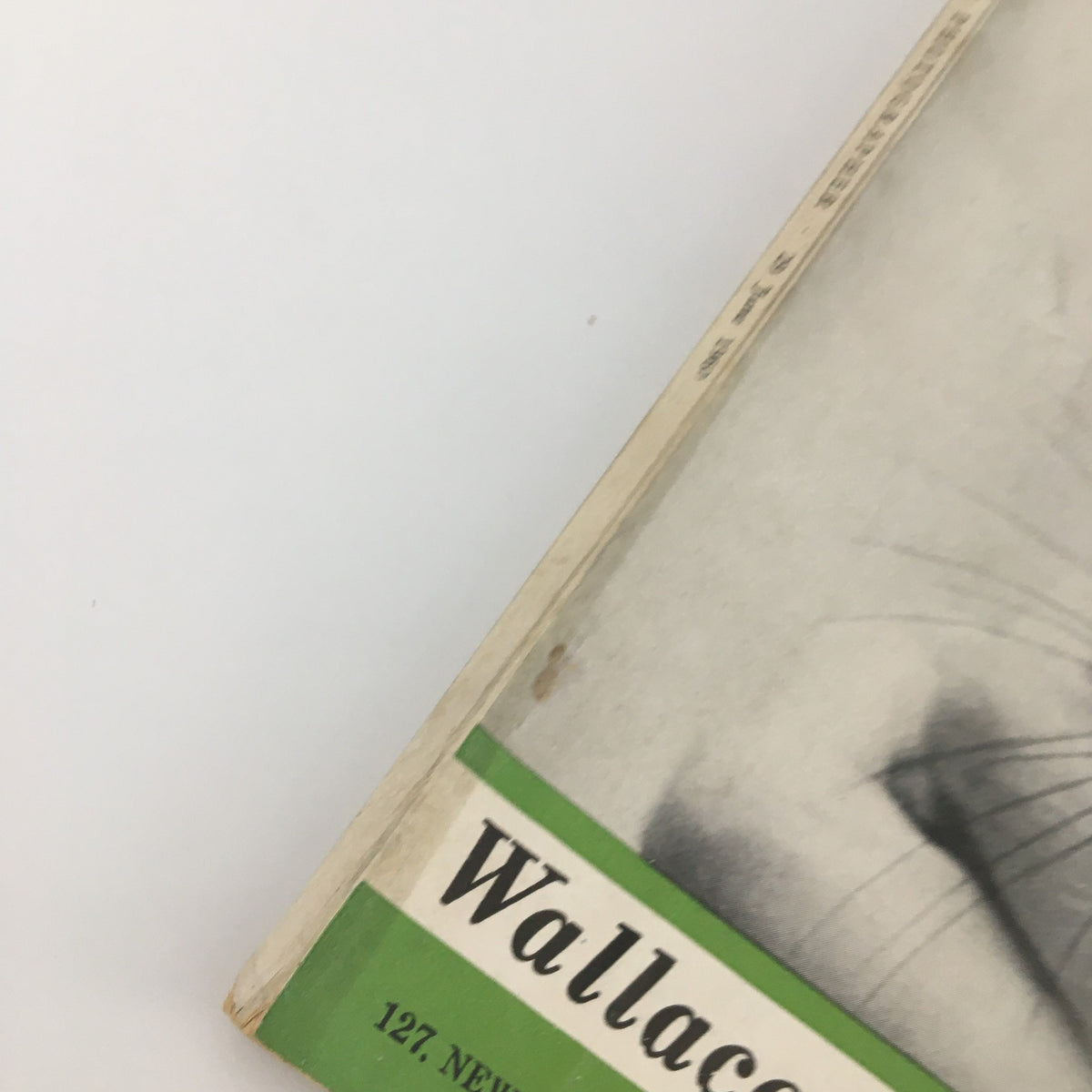 Side view of VTG Amateur Photographer Magazine June 29 1960, showing details of the cover including the Wallace Heaton branding and minor wear from age.