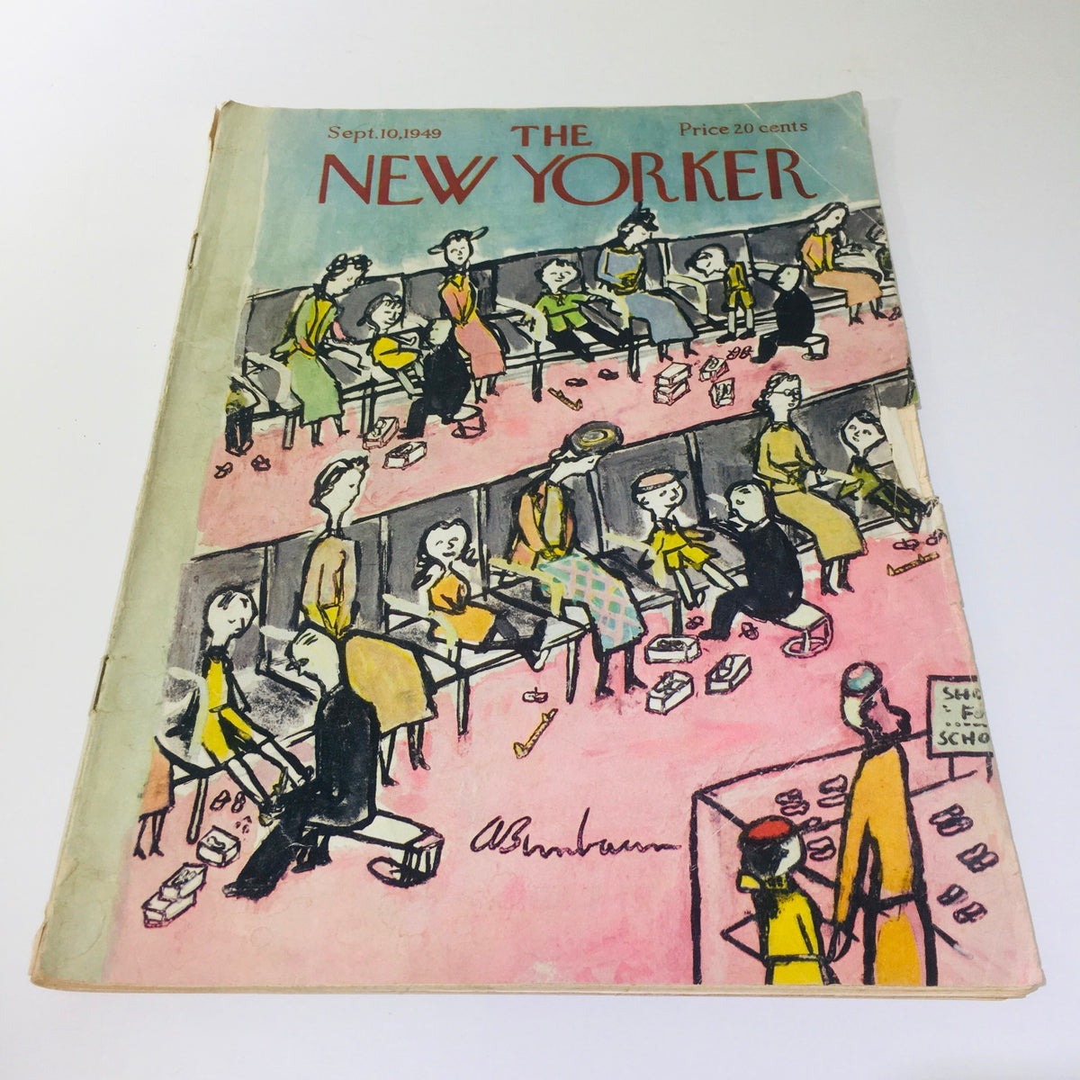 Cover of The New Yorker, September 10, 1949, featuring a thematic illustration by Harrison & Brendon
