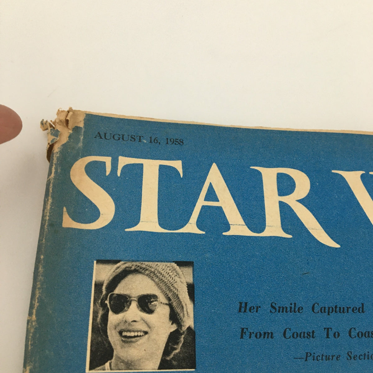 Vintage Star Weekly Magazine August 16 1958 TV's Irina Migay Cover Feature Newsstand