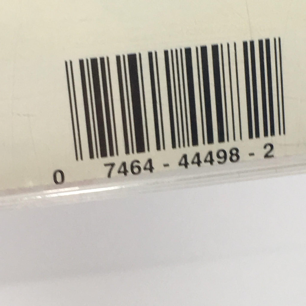 Close-up of the barcode on the back cover of the Tammy Wynette Next To You Audio CD, showcasing product details and identification.