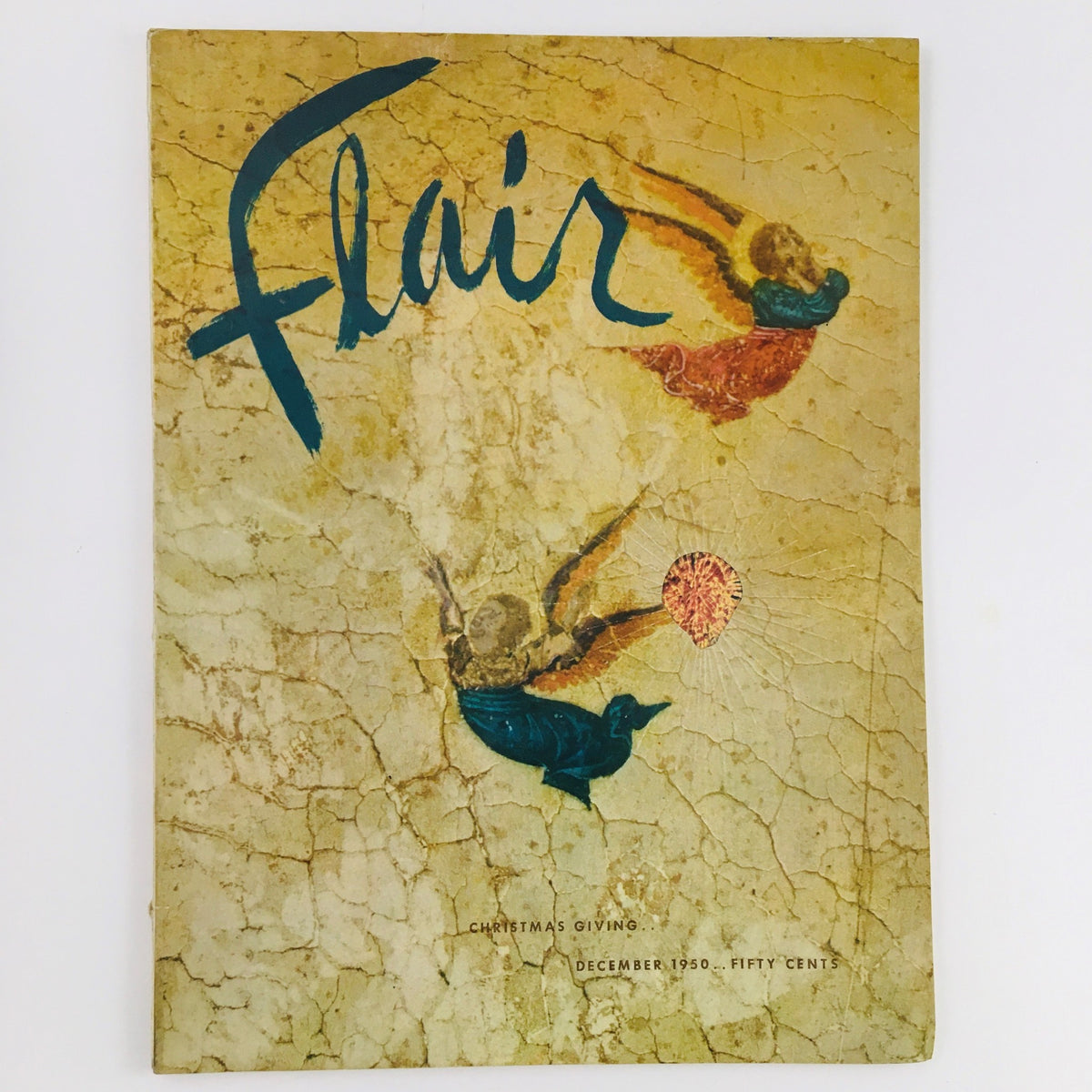 Flair Magazine, December 1950, Vol. 1 No. 11: Featuring 'The Christmas Giving' on the cover