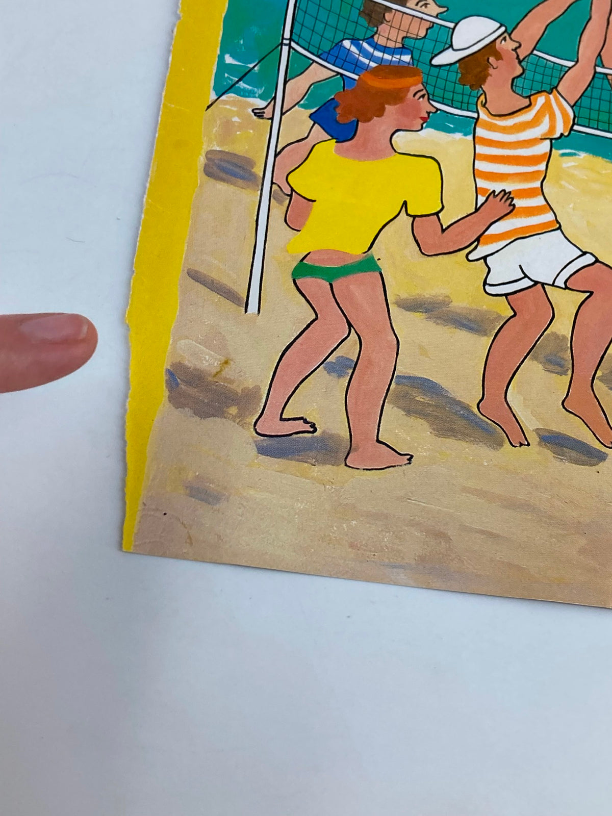 Cover of The New Yorker July 25, 1988, titled 'Beach Volleyball' by Barbara Westman, featuring vibrant beach scene with people playing volleyball.