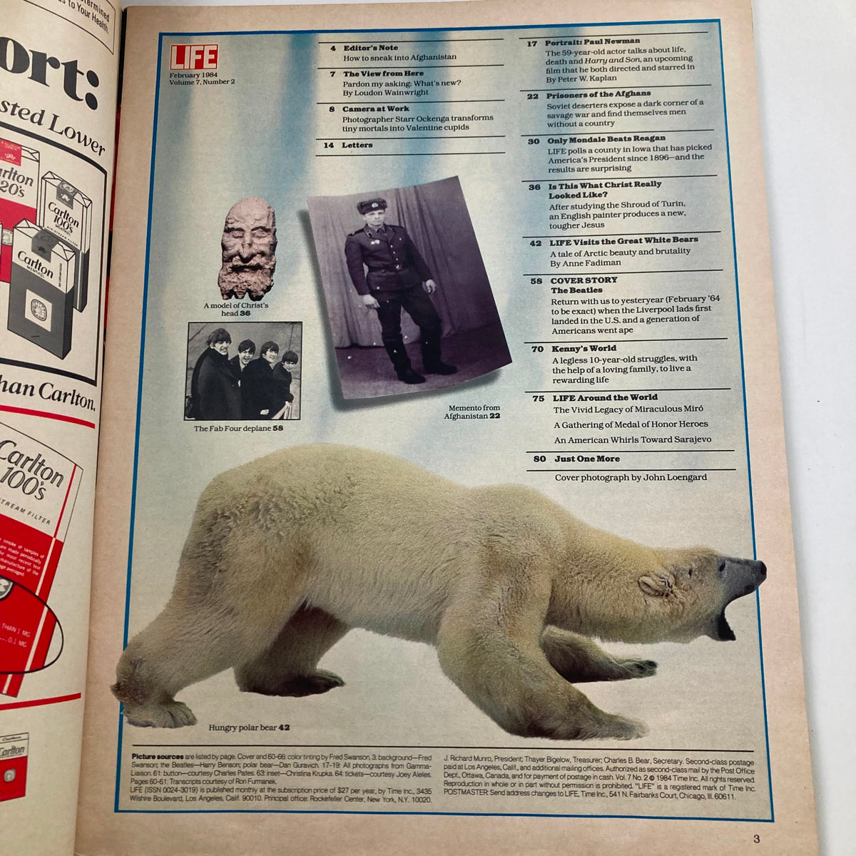 Life Magazine February 1984 Vol 7 No 2 Featuring The Beatles' Return - Collector's Edition