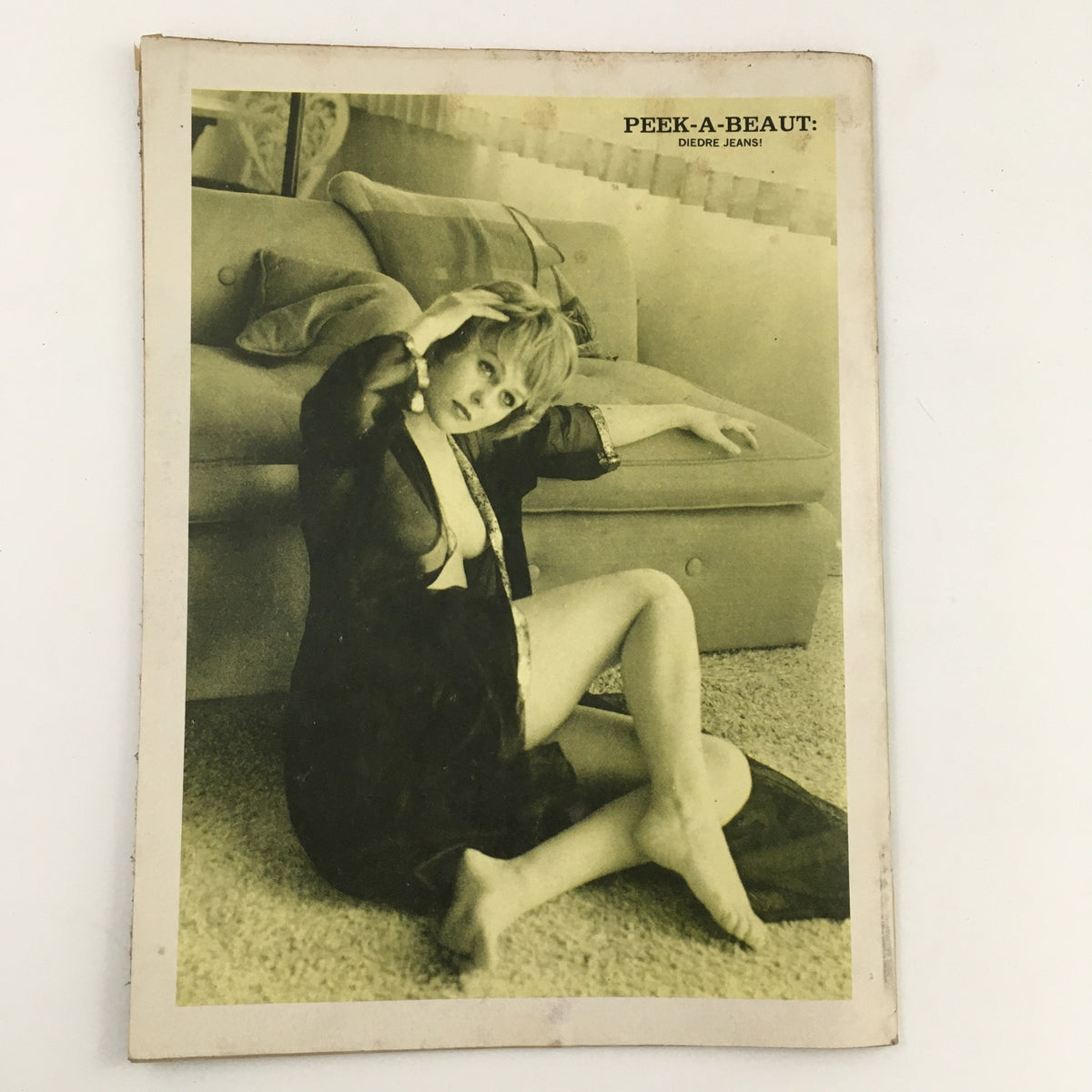 Cover image featuring a glamorous model posing, associated with Joker Laugh Magazine Eye Doll Lita Tracey in Business is a Pleasure No Label.
