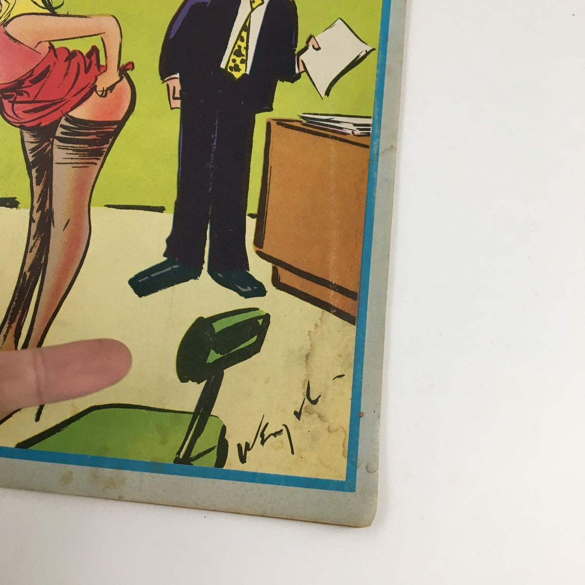 Cover illustration of Cartoon Carnival Magazine September 1981, titled 'The Hooker Gets Hooked', featuring a humorous cartoon scene with a woman and a man in a playful setting.