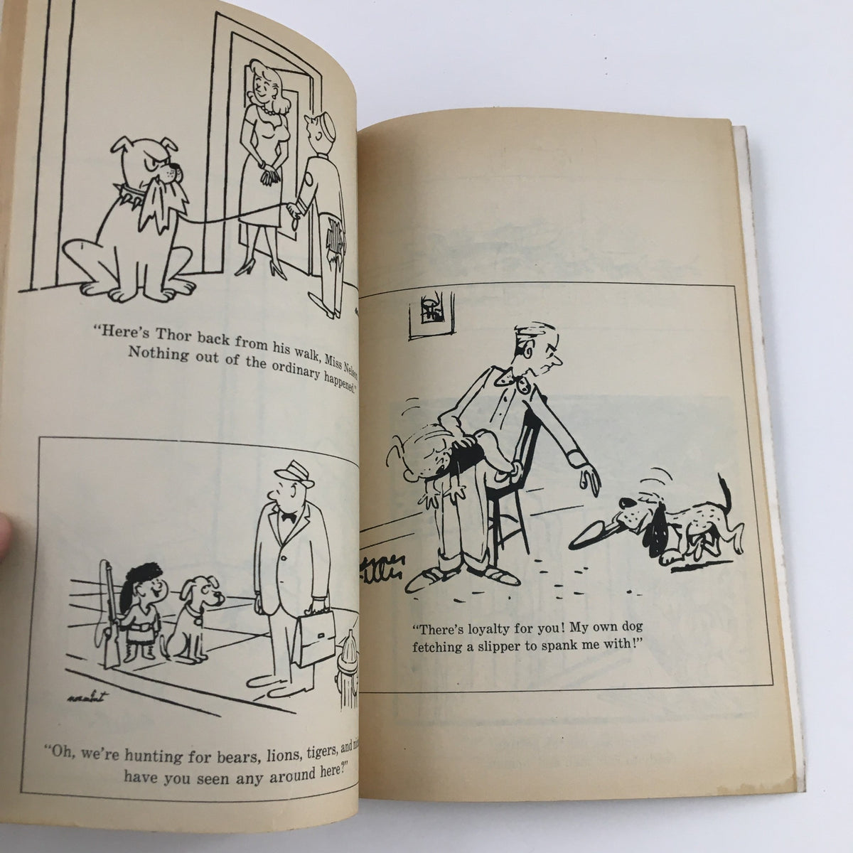 Best Cartoons About Cats / Dogs 1958 Lost & Found Section No Label