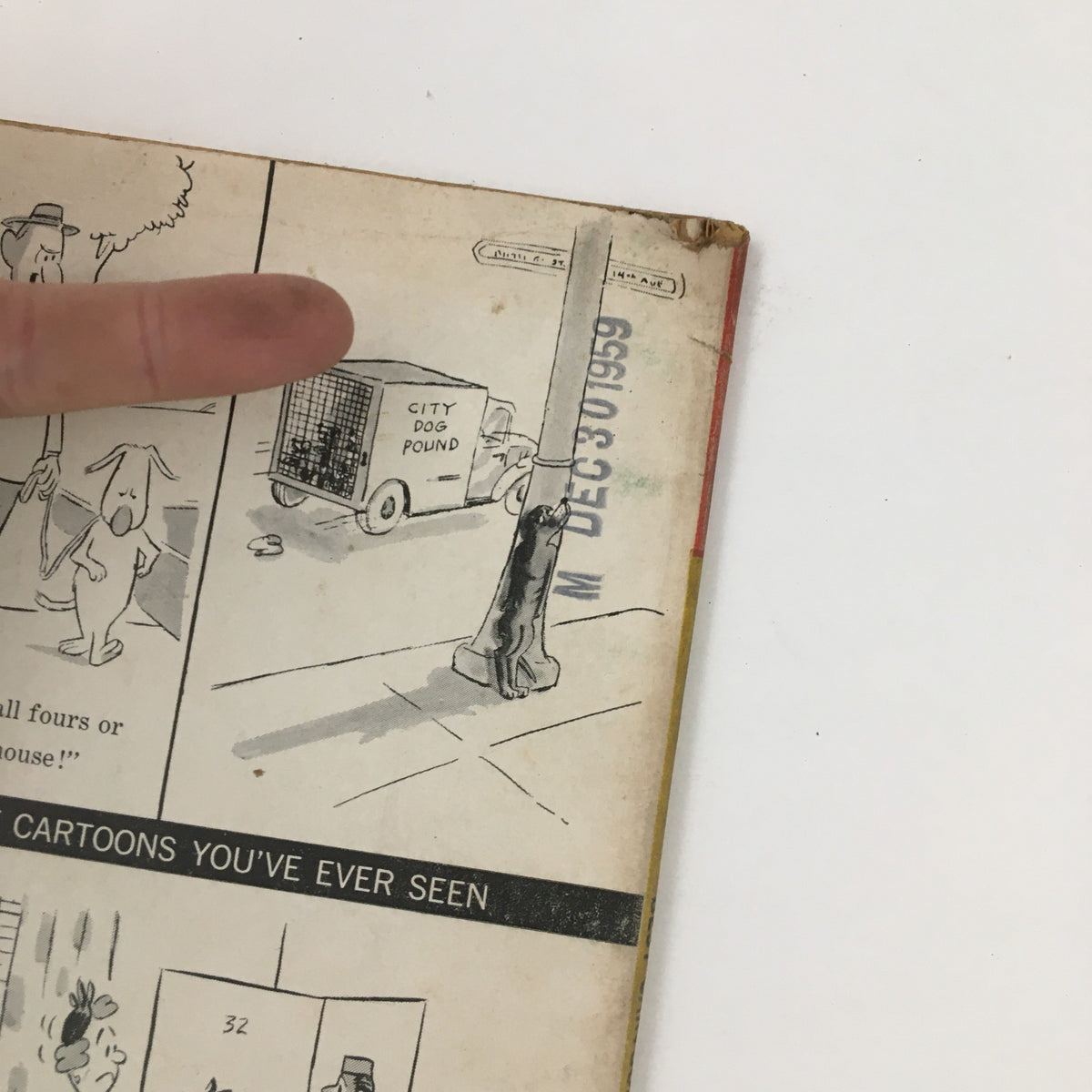 Best Cartoons About Cats / Dogs 1958 Lost & Found Section No Label