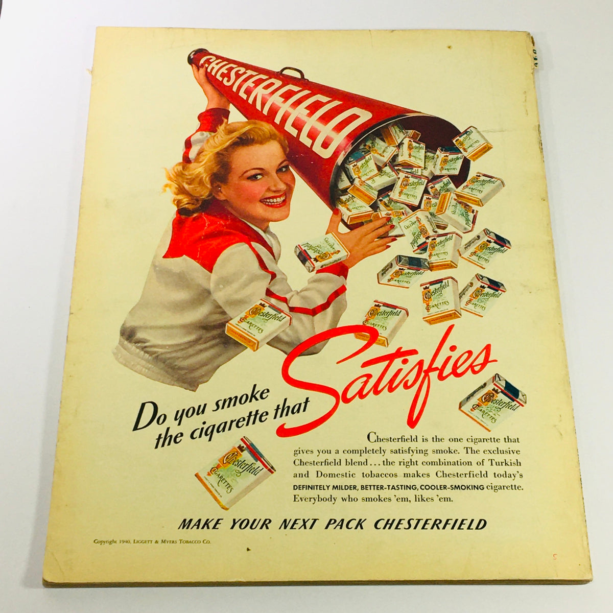 Vintage Illustrated Football Annual Magazine 1940 - Don Snavely & Charles McPhail