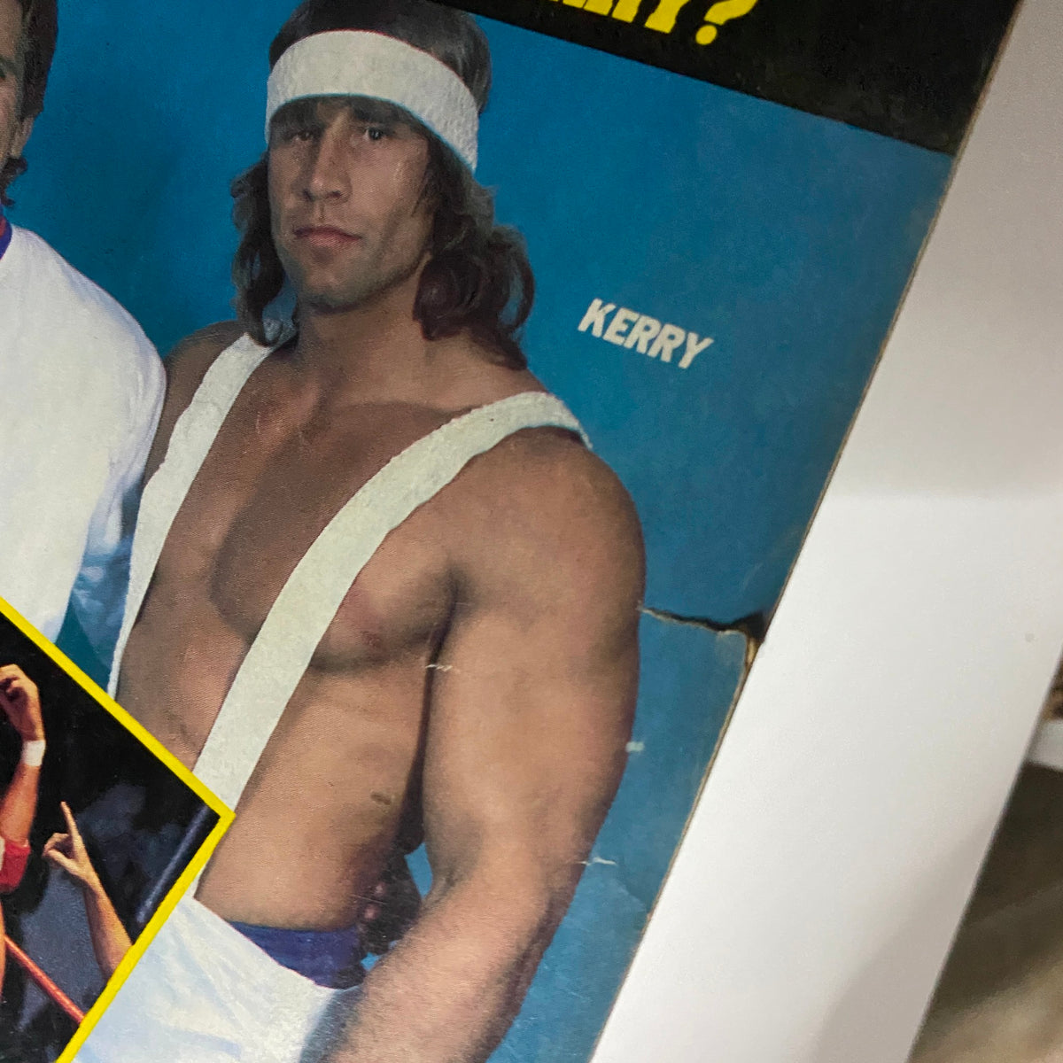 Vintage The Wrestler Magazine May 1986 Kevin, Lance, Kerry GD Interior No Label