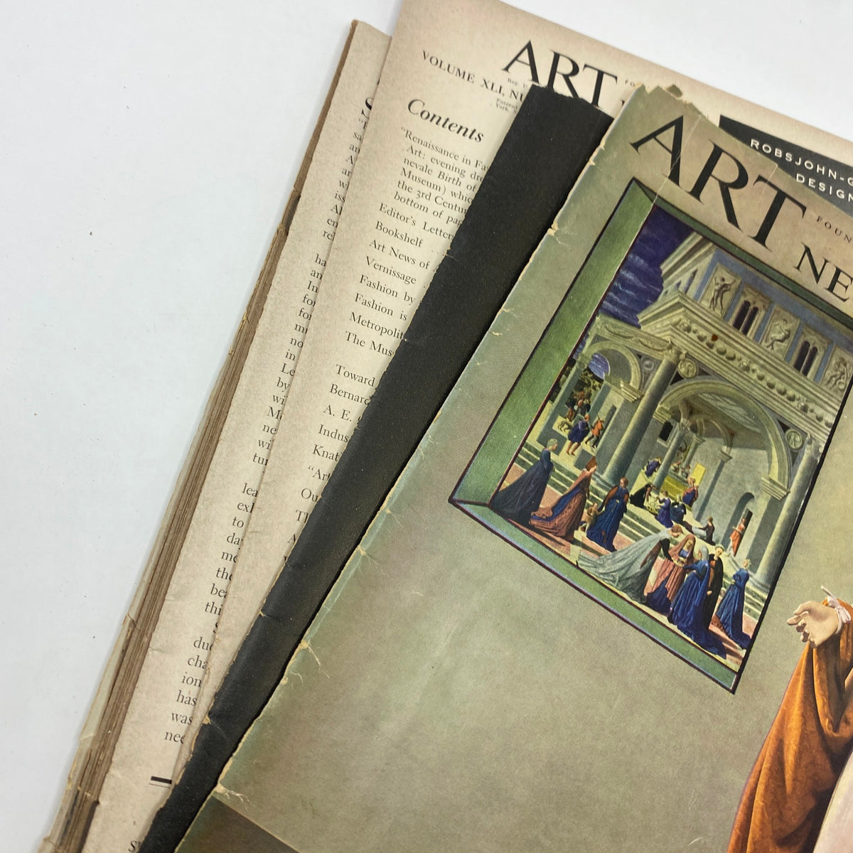 Vintage Art News Magazine May 1, 1942 Renaissance in Fashion 1942 No Label