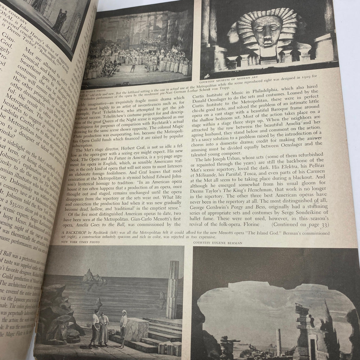 Vintage Art News Magazine March 15, 1942 Renoir: Girl with a Watering Can No Label