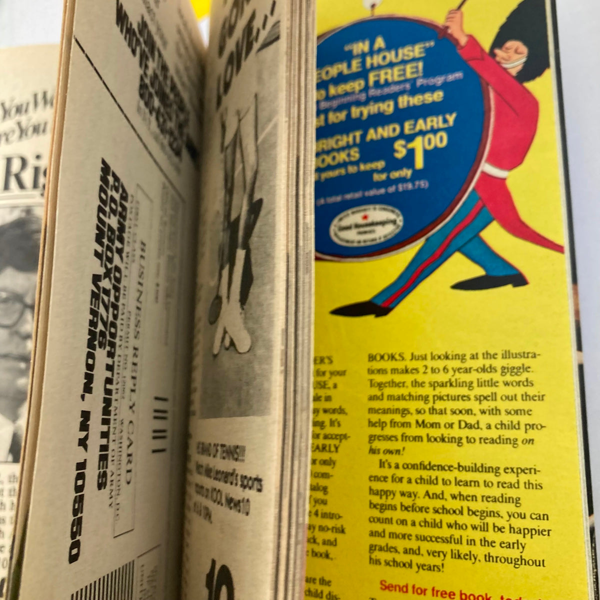 Feature page from TV Guide Magazine May 3 1980 #1414 showing advertisements and articles related to children's literature, creating an engaging layout.