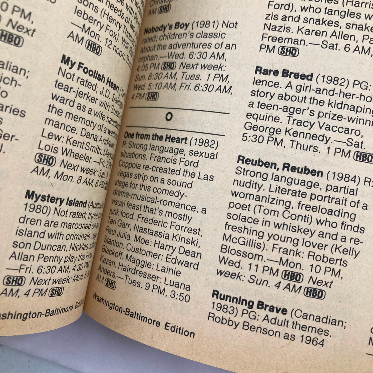 Interior page of TV Guide Magazine April 27, 1985, displaying programming listings and features related to television shows, including Family Ties.