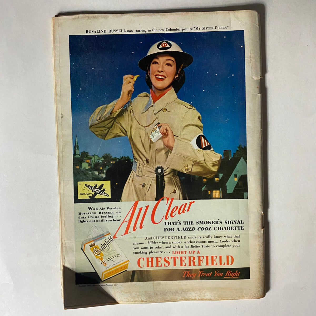 Vintage Time Magazine November 9, 1942 Vol 40 No. 19 Arthur Tedder of North Africa