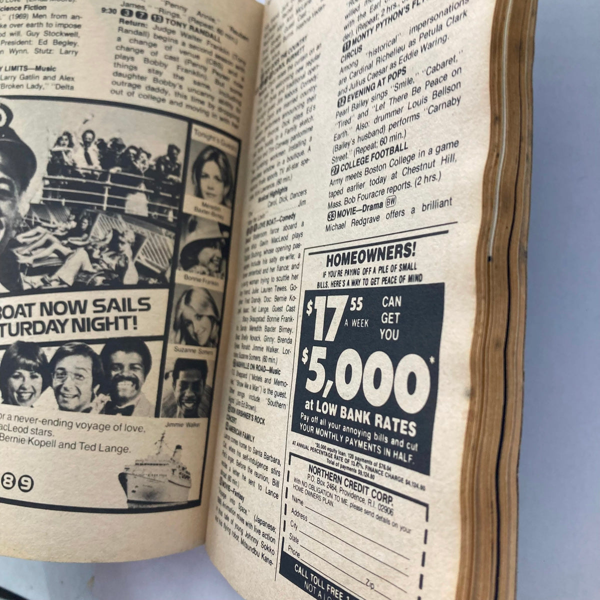 Another inside page of TV Guide Magazine September 24, 1977, featuring television listings and advertisements. Highlights a feature on 'CIRCUS' and other shows airing that week.