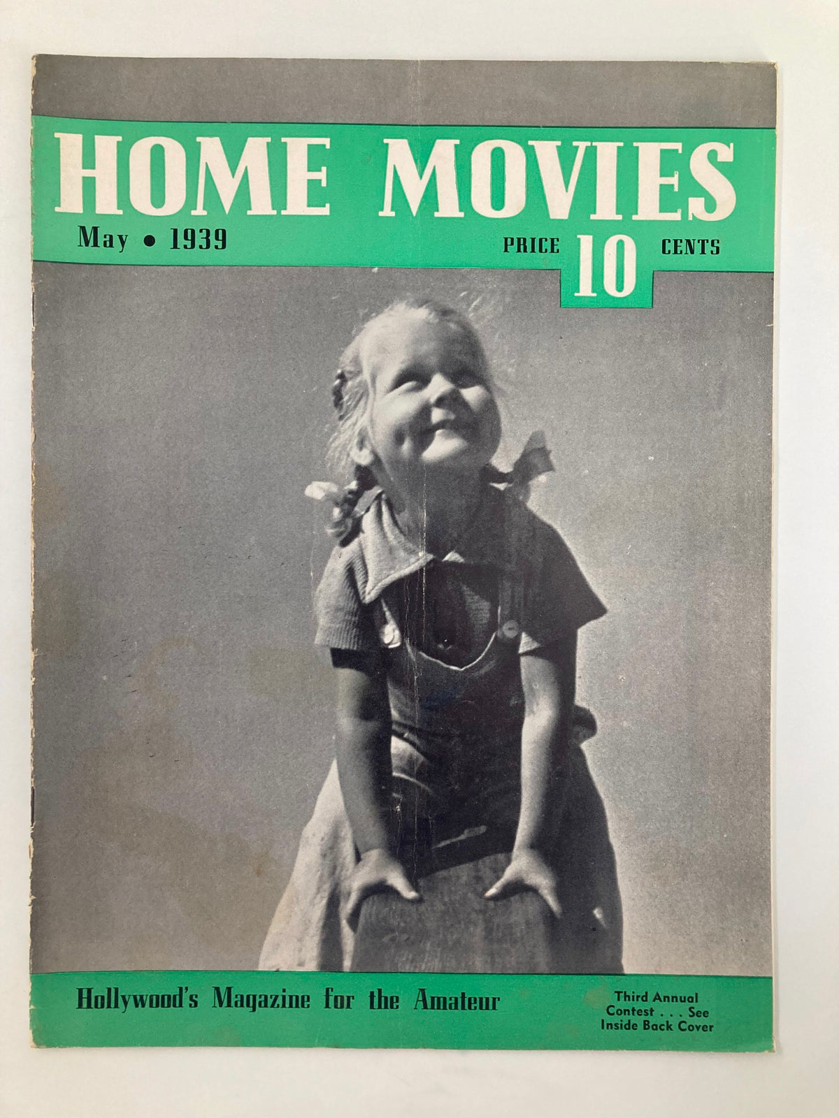 Vintage Home Movies Magazine May 1939 Cartooning Hints and Shortcuts No Label