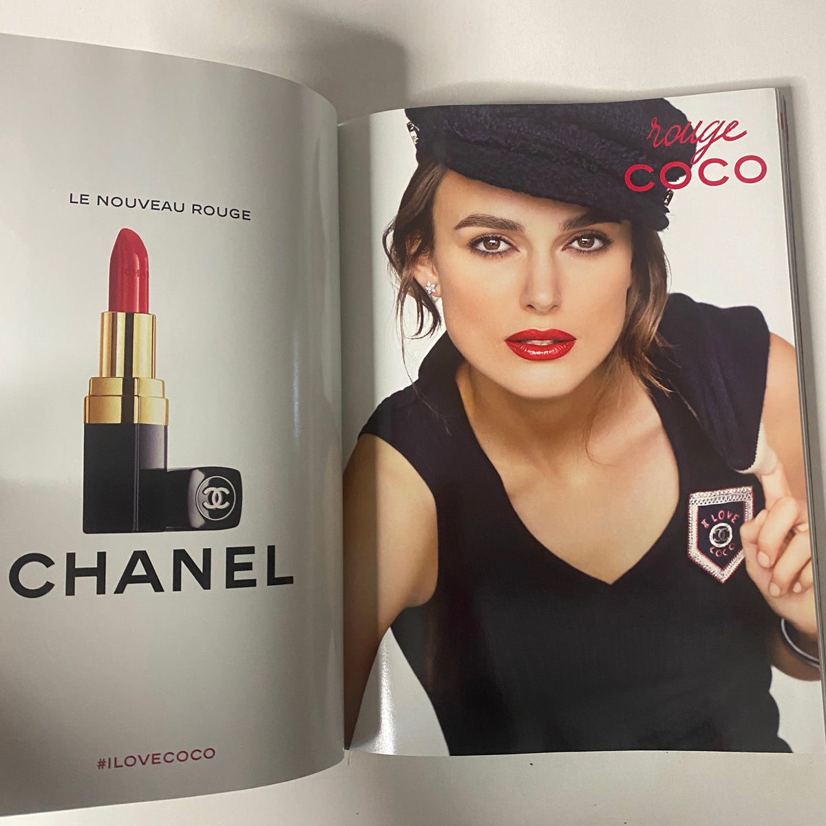 Vogue Magazine March 2015 Taylor Swift and Karlie Kloss Cover No Label VG featuring a Chanel advertisement with Keira Knightley promoting rouge coco lipstick.