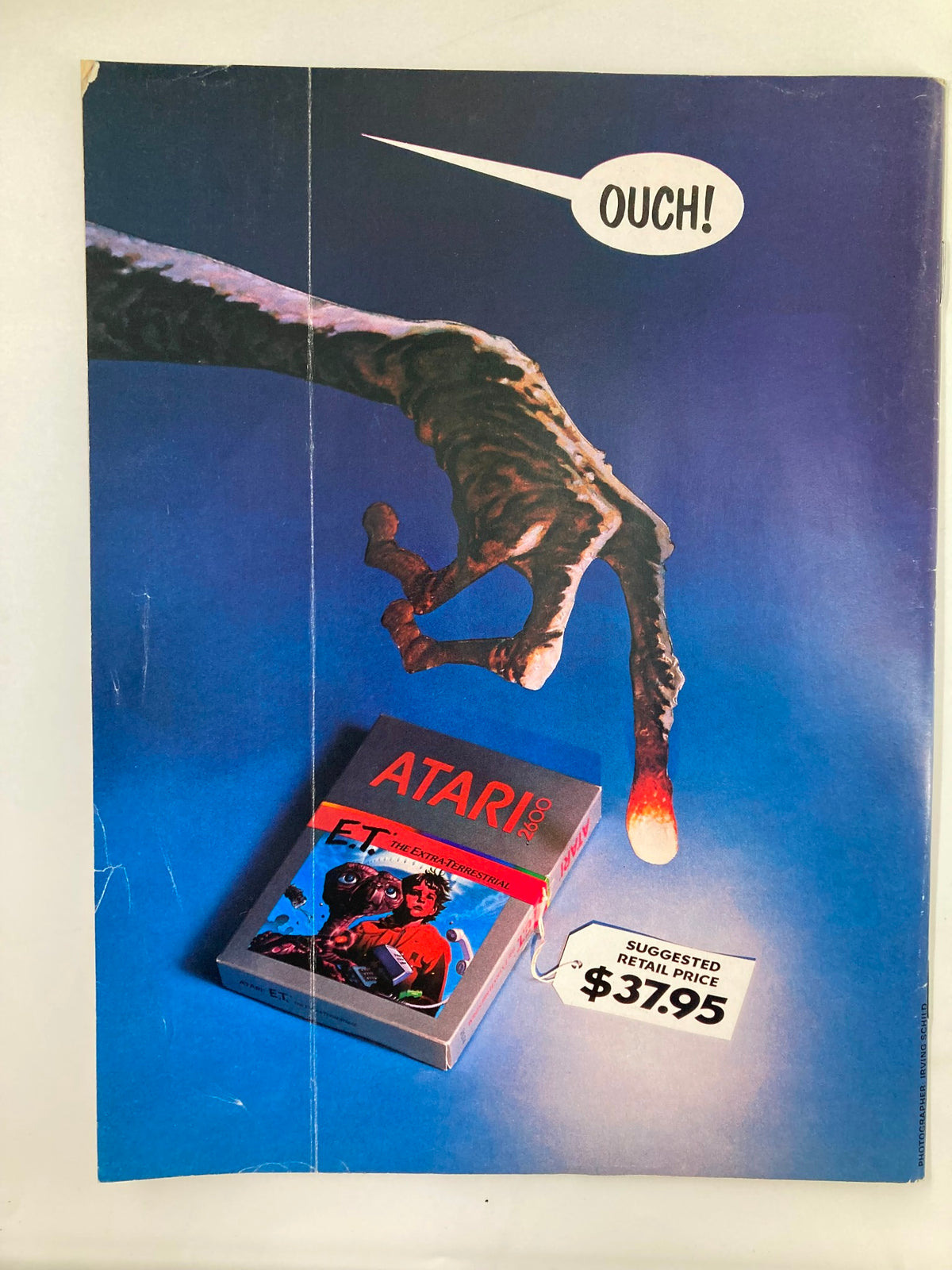 Mad Magazine April 1983 No. 238 Happy Birthday Charlie cover featuring a humorous illustration of a hand reaching for an Atari video game box, highlighting the retro gaming culture of the 1980s.