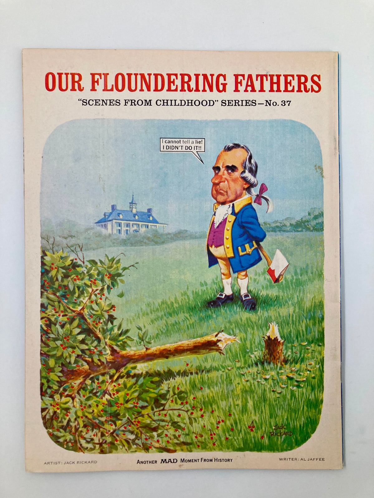 Mad Magazine April 1974 No. 166 The Middle Finger VG Very Good 4.0 No Label