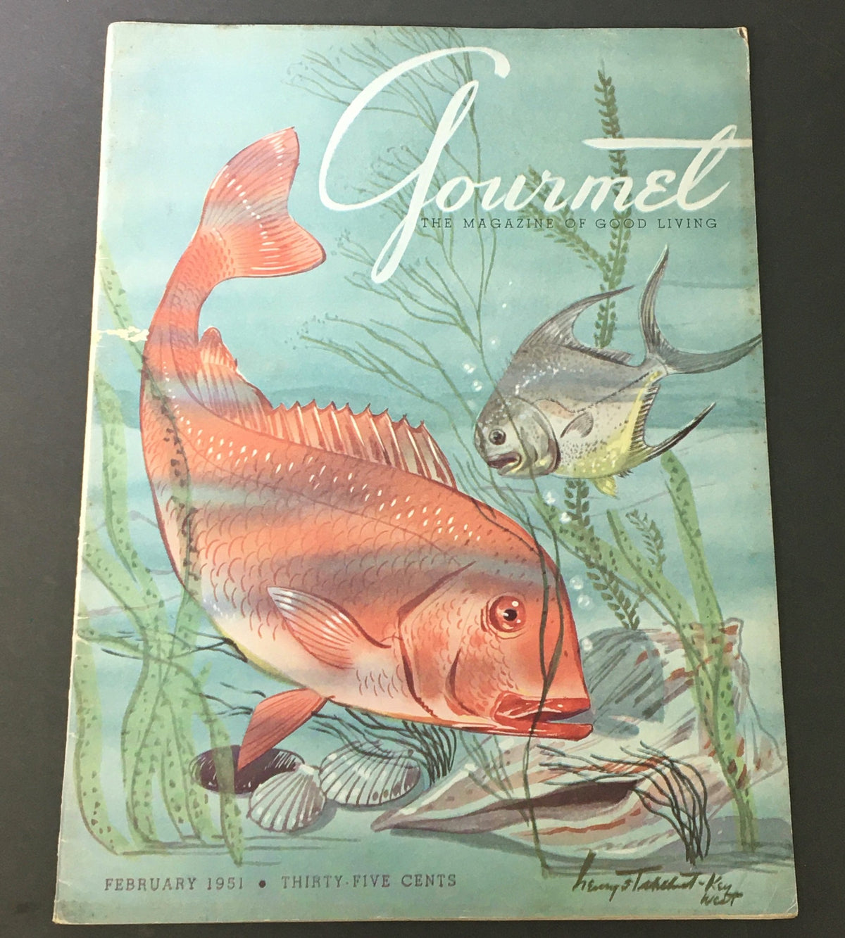 Vintage Gourmet The Magazine of Good Living February 1951 - A Greek Meander, Part I