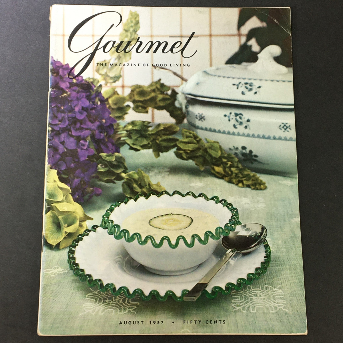 Vintage Gourmet The Magazine of Good Living August 1957 - The Well-Bred Buffet