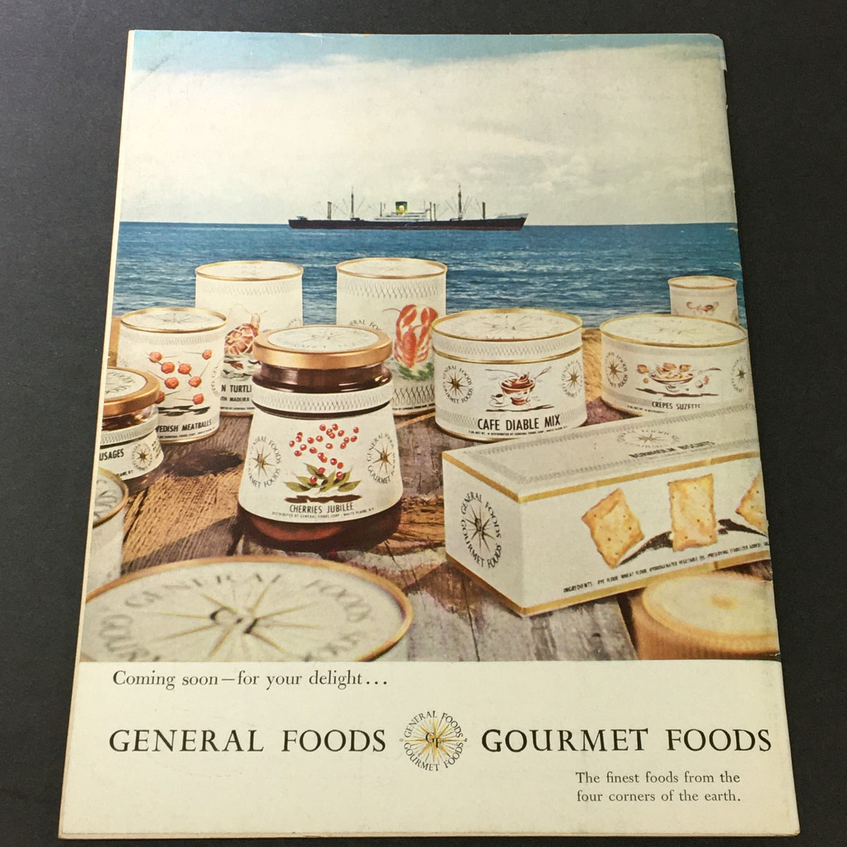 Vintage Gourmet The Magazine of Good Living August 1957 - The Well-Bred Buffet