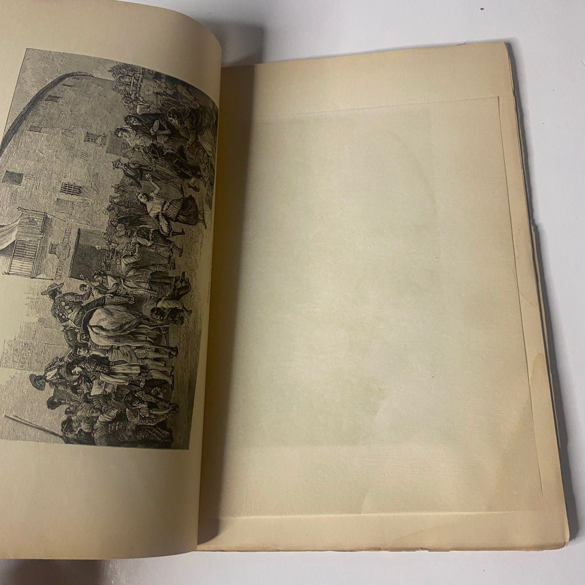 Interior page of 'Around the World with General Grant Book by John Russell Young Part Eight', showcasing an illustration depicting a historical scene.