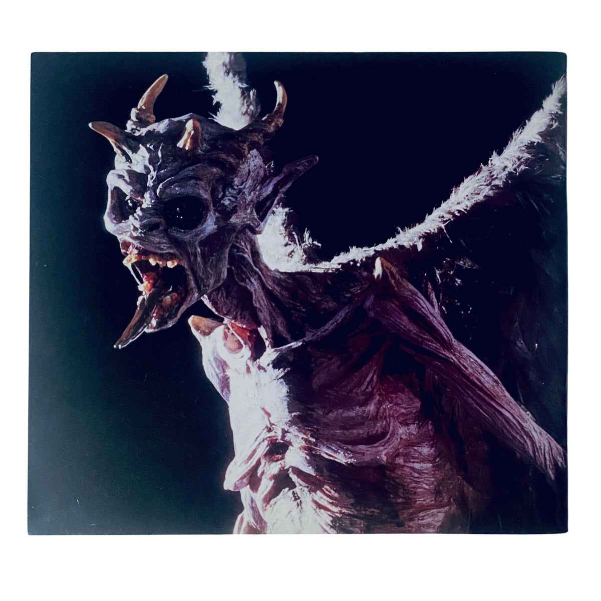 Back cover of Cinefex Magazine May 1987 No. 30 showcasing a demon, highlighting the film The Golden Child.