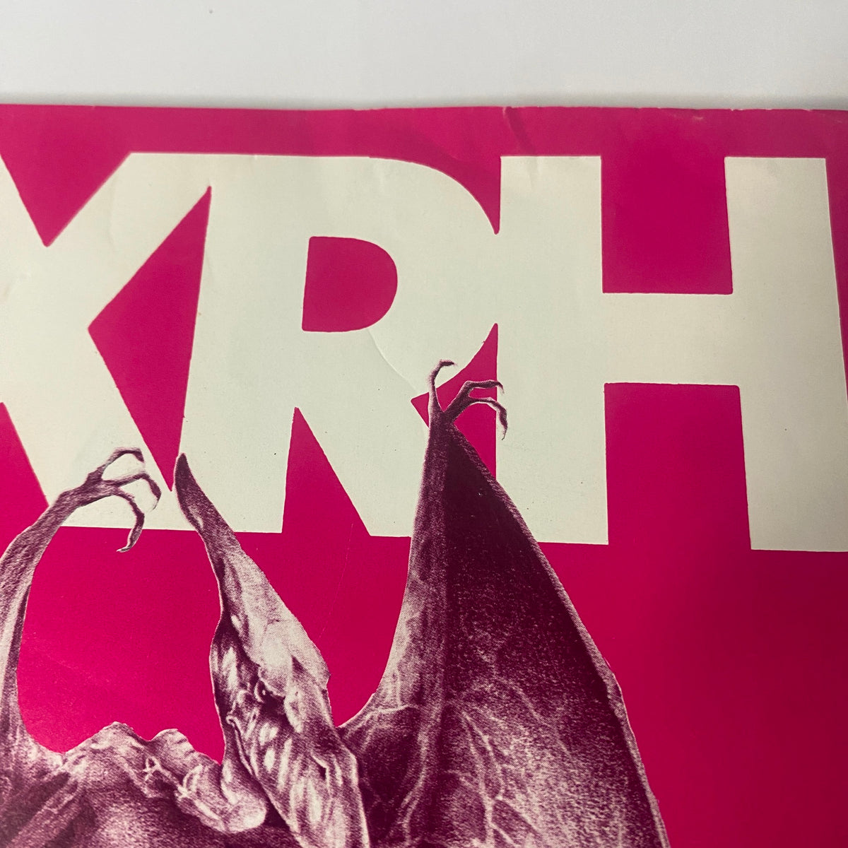 Close-up of the FXRH Spring 1974 cover text, showcasing the signature design associated with special visual effects by Ray Harryhausen.