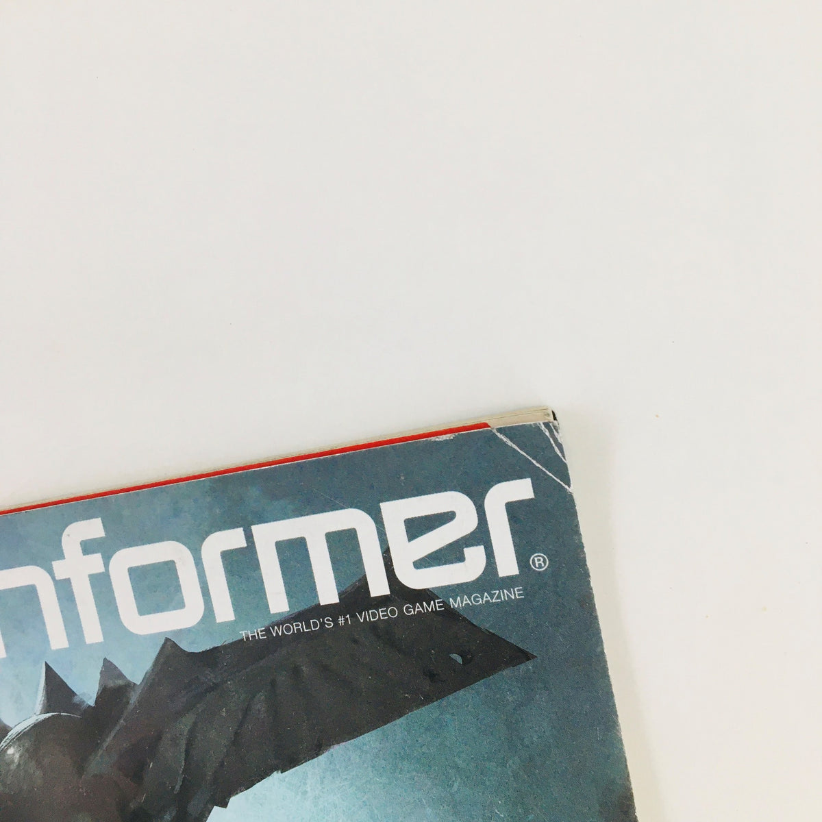 Top corner detail of the Game Informer Magazine September 2015 Issue 269, highlighting the magazine's branding.