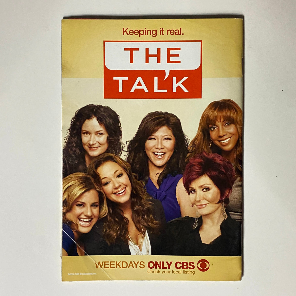 Promotional flyer for 'The Talk', featuring the hosts, included in Jet Magazine, October 25, 2010, Vol 118 No 17.