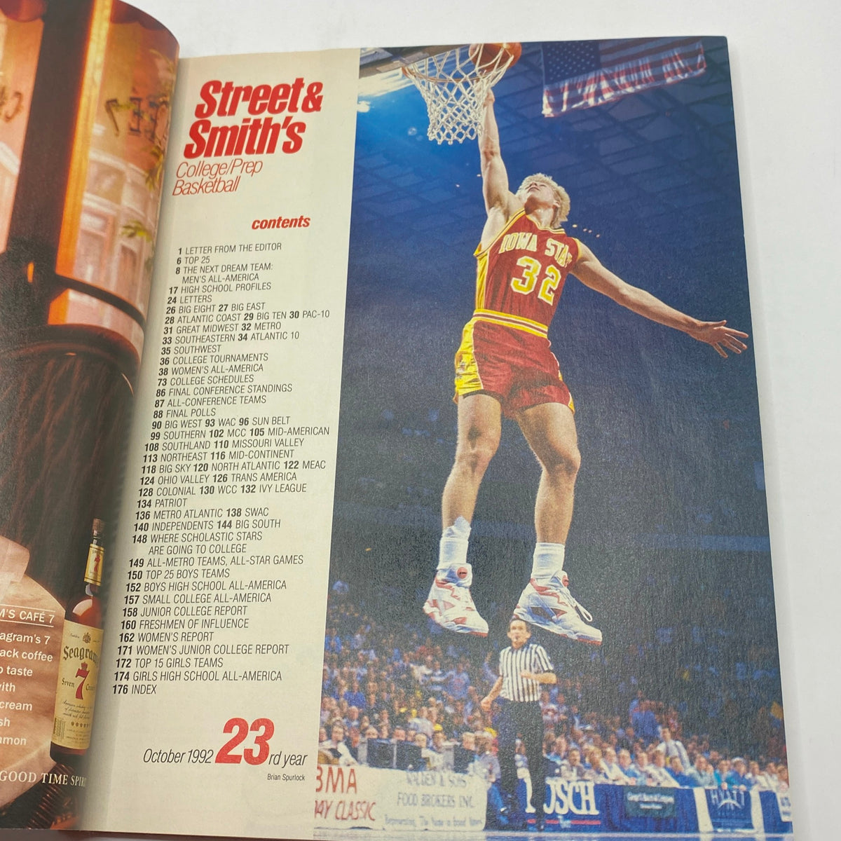 Street & Smith's College/Prep Basketball 1992-1993 Jamal Mashburn No Label VG
