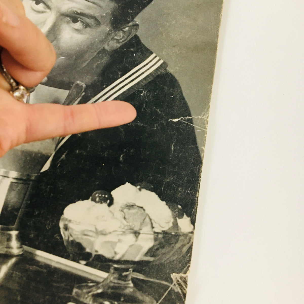 VTG Life Magazine June 16 1941 photo featuring a British sailor with a dessert, showcasing vintage media history.