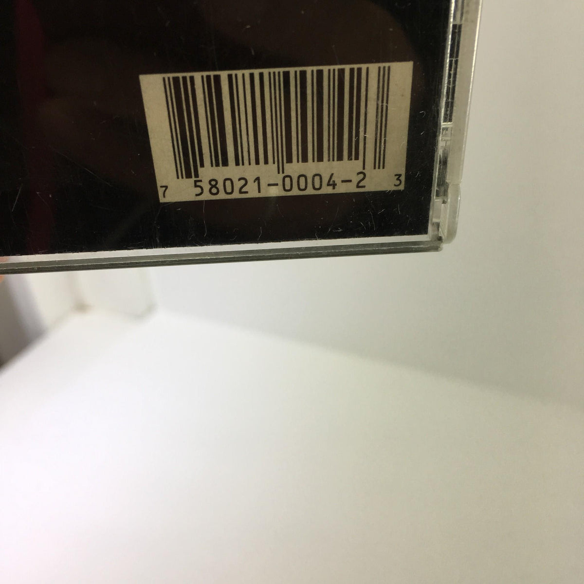 Barcode detail of Peter Criss: Criss Cat #1 Audio CD packaging.