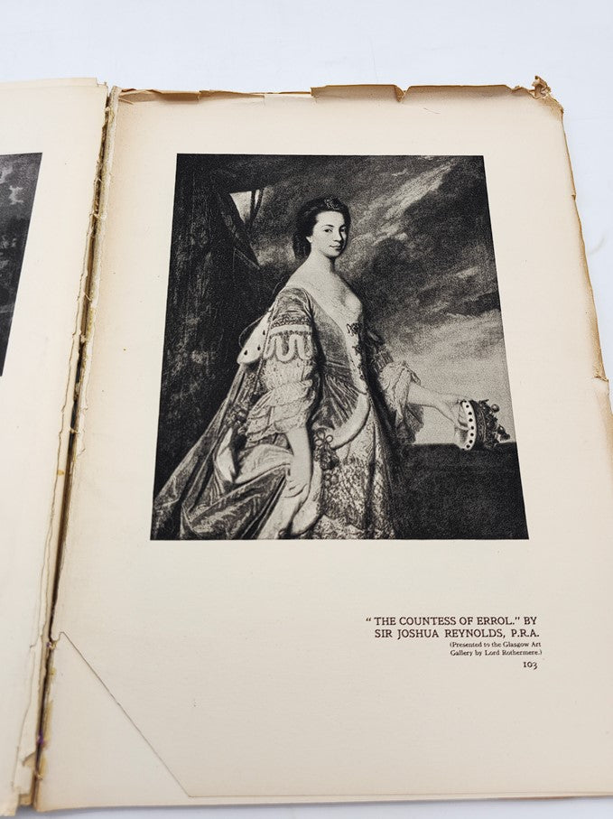 Portrait of The Countess of Errol by Sir Joshua Reynolds featured in VTG The Studio Magazine February 15 1926.