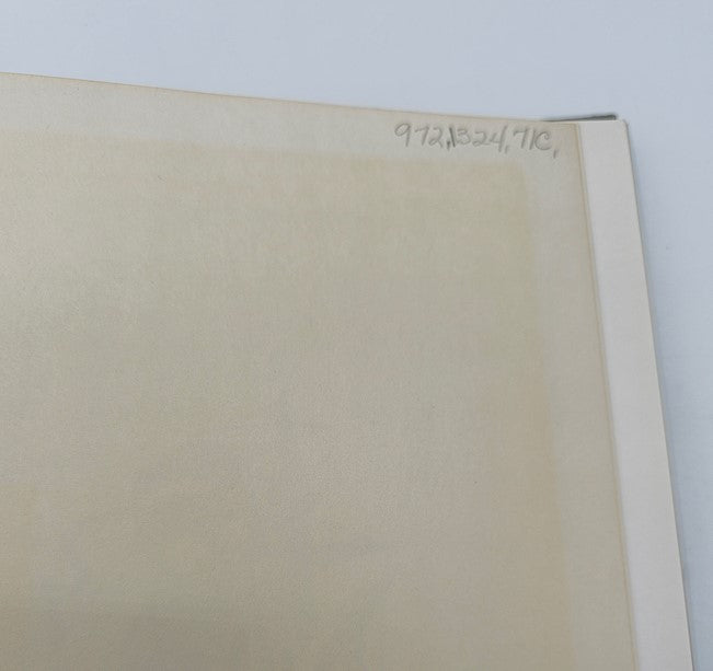 Close-up image of the inner page from VTG Horizon Magazine of Art January 1959, showcasing the magazine's vintage paper quality.