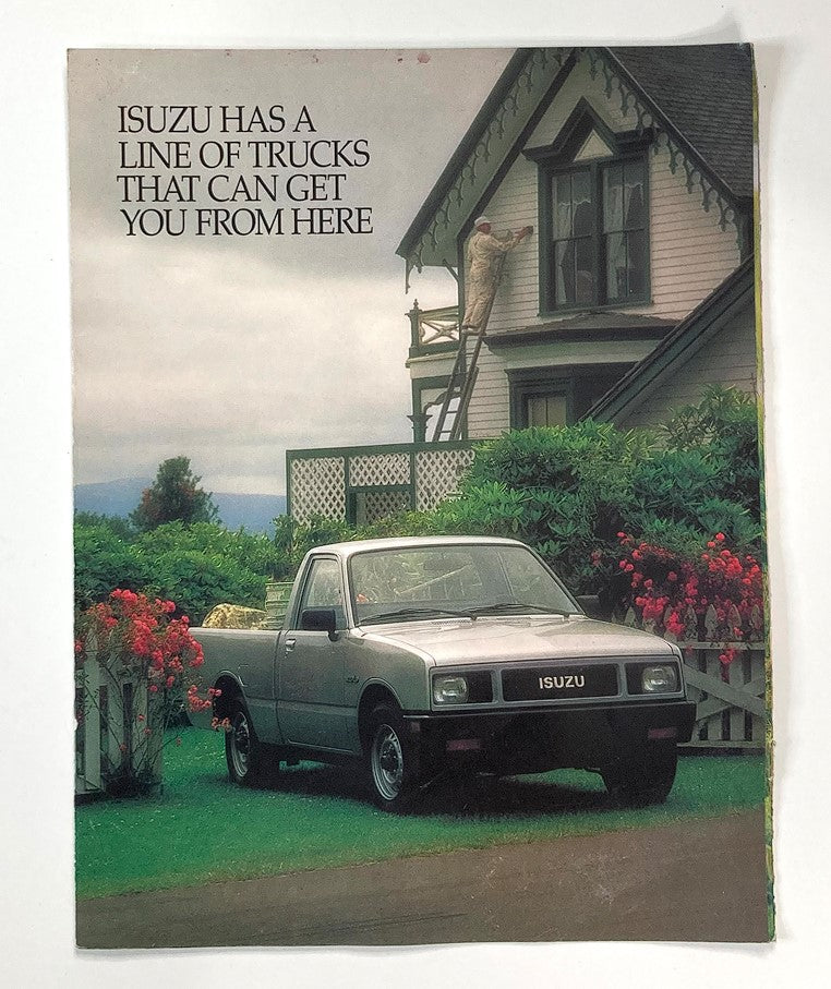 80s Isuzu Trucks Dealer Showroom Sales Brochure Guide Catalog