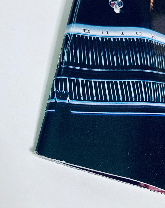 Close-up view of the 1994 Buick Dealer Showroom Sales Brochure Guide Catalog, showcasing the detailed texture and design of the cover.