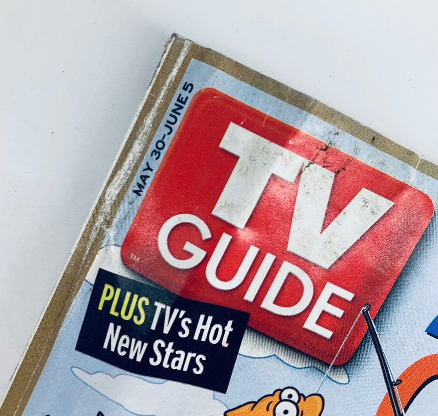 TV Guide Magazine May 30 2004 showcasing the iconic TV Guide logo and mentioning 'PLUS TV's Hot New Stars' on the cover.