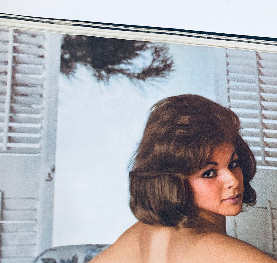 VTG Playboy Magazine May 1963 featuring Sharon Cintron, showcasing the centerfold image in excellent condition.