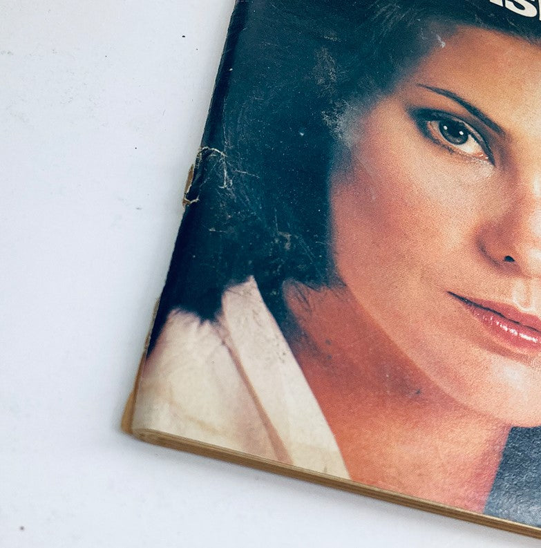 Close-up of the cover of VTG Television The Detroit News Magazine April 11 1982, highlighting the captivating image of Cristina Raines, a reminder of vintage television culture.
