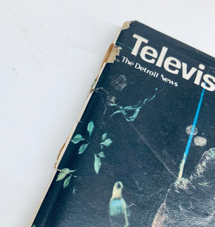 Cover of VTG Television The Detroit News Magazine September 19, 1982 featuring the title prominently, showcasing its vintage appeal.