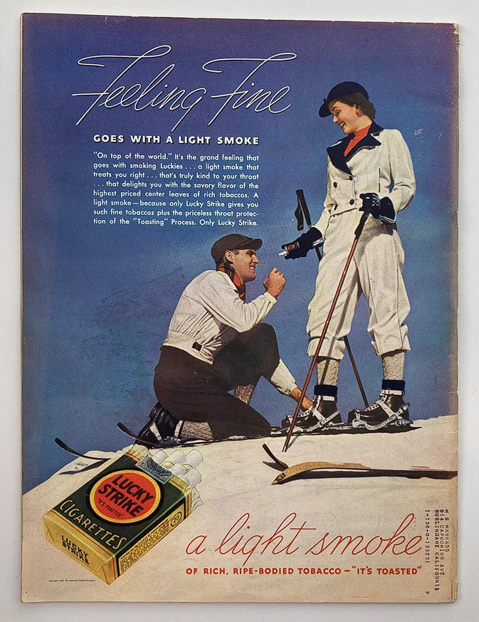 Life Magazine January 18, 1937 Featuring Henry And Edsel Ford - Historic Automotive Artifact
