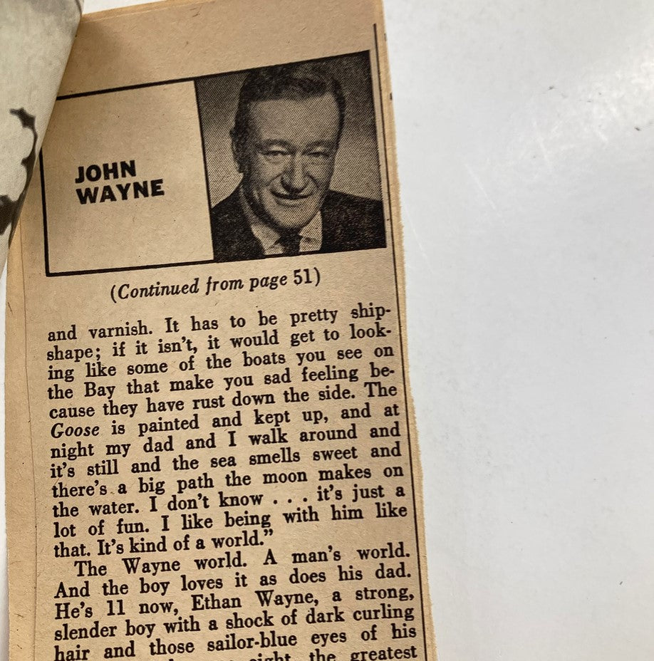 Vintage Photoplay Magazine July 1979 Vol 93 #5 John Wayne, Jane Fonda No Label
