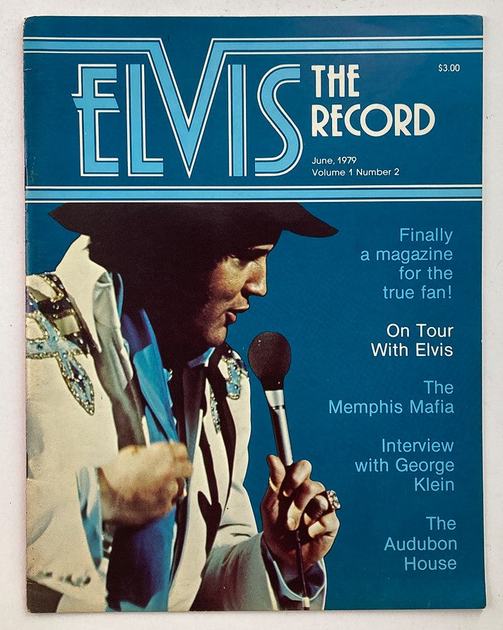 Vintage The Record Magazine June 1979 Vol 1 #2 Elvis Presley On Tour No Label
