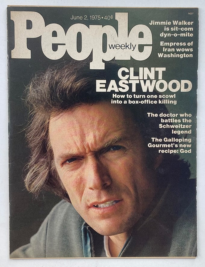 Vintage People Weekly Magazine June 2 1975 Vol 3 #21 Clint Eastwood No Label